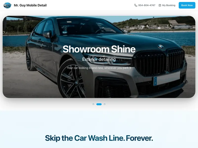MrGuy booking site