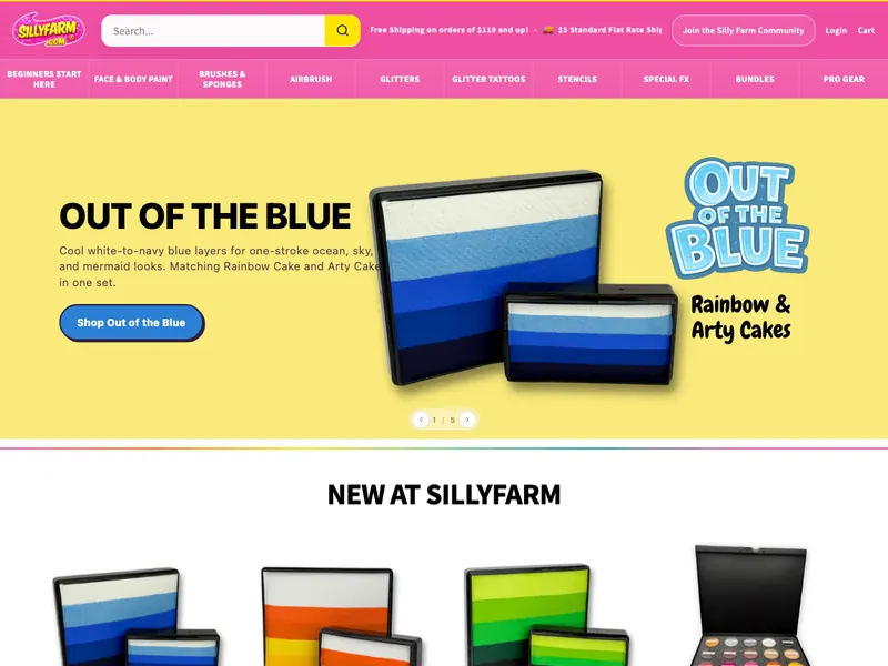SillyFarm storefront